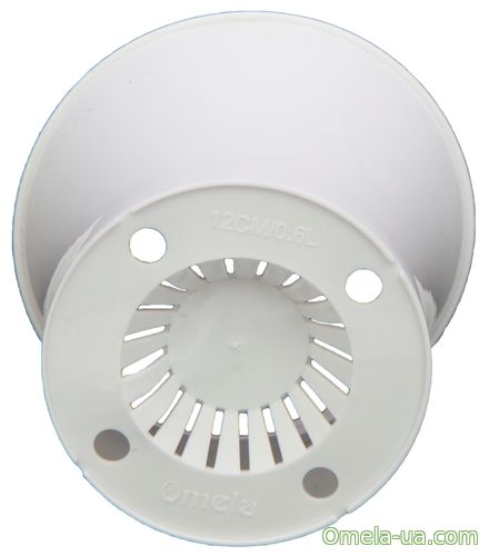 Горшок пластиковый Омела Самоувлажняющийся 1,3 л круглый лимонный 