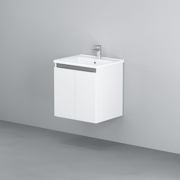 Тумба підвісна AM.PM M85-FHX0551-WC0551WG38X-Joy55смбілийглянець