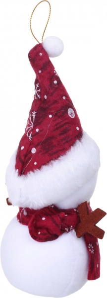 Подвеска Снеговик пенопласт микс 4 вида 20 см 