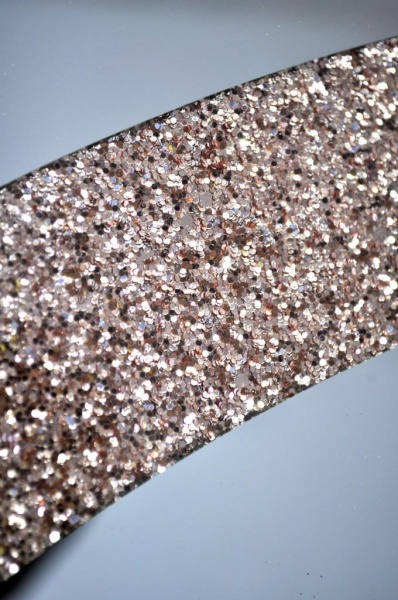 Дзеркало SEAPS №3504 Zerrofixx Glitter circle мідь 90x90 см 5 series 