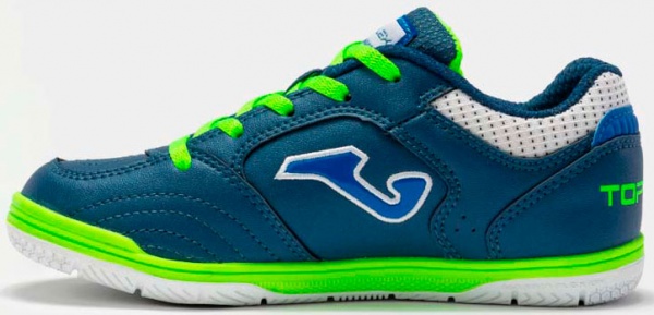 Футзальне взуття Joma TOP FLEX JR 2233 AZUL ELECTRICO VERDE FLUOR INDOOR TPJS2233IN р.32 синій