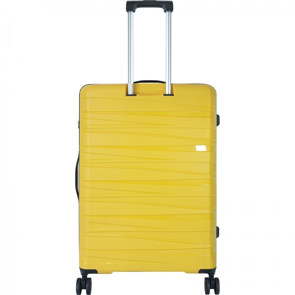 Чемодан Eagle 96 л желтый L 