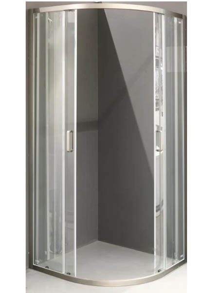 Душевое ограждение EGO полукруглое раздвижное LEX GREY 90х90х200 см NAA2142
