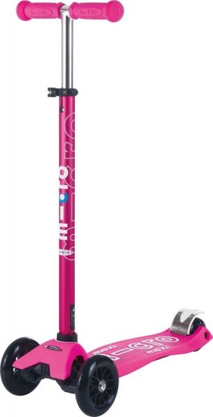 Самокат Micro Mobillity Systems Maxi Micro deluxe shocking pink розовое сияние ММD035 