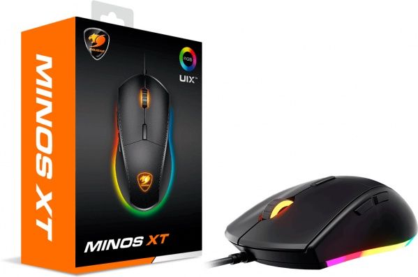 Мишка Cougar Minos XT black 