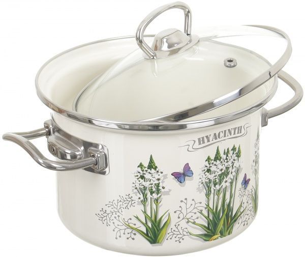 Кастрюля с крышкой Гиацинт 2,0 л Idilia