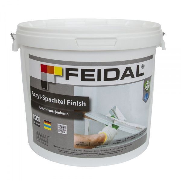 Шпаклевка Feidal Acryl-Spachtel Finish 25 кг