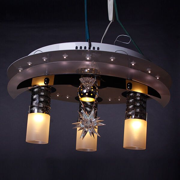 Люстра Altalusse LV147-04 белый/хром