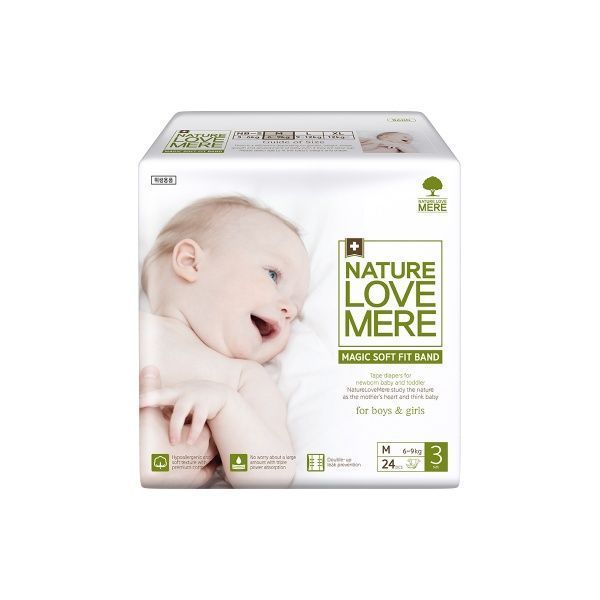 Підгузки Nature Love Mere Magic Soft Fit Band 6-9 кг M 24 шт.