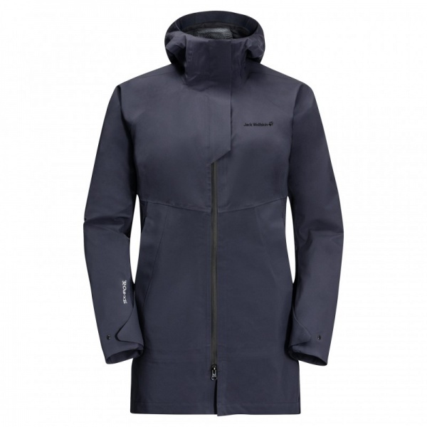Полупальто Jack Wolfskin Athletic Coat W 1114791-1388 р.L графитовый
