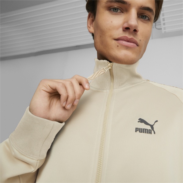 Джемпер Puma T7 TREND 7ETTER TRACK JACKET PT 53834288 р. M бежевый