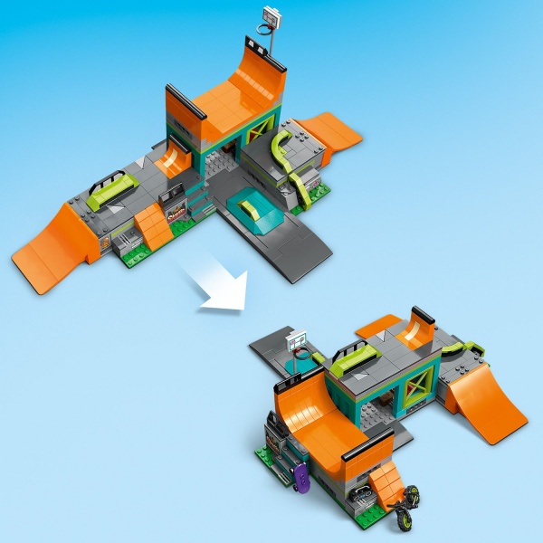 Конструктор LEGO City Уличный скейтпарк 60364