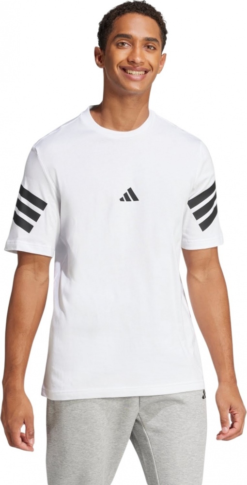 Футболка Adidas M FI 3S REG T WHITE JD4880 р.XL білий