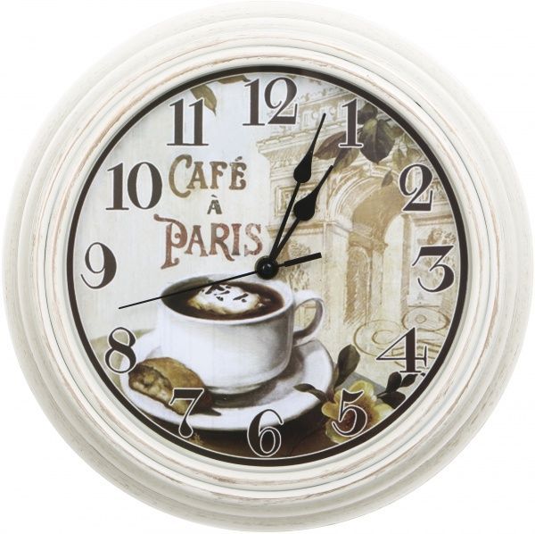 Часы настенные Кофе 30 см XINYINGXI 8756