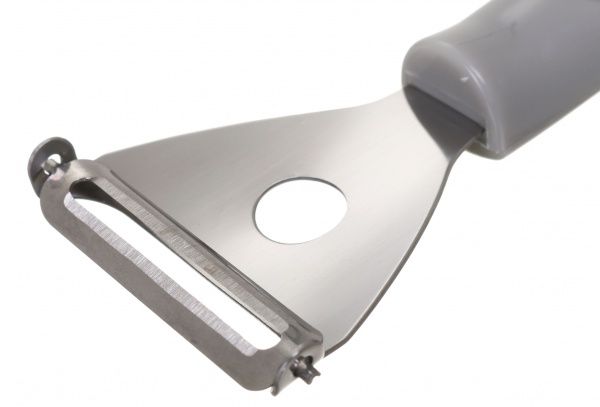 Нож для чистки овощей горизонтальный серый Flamberg