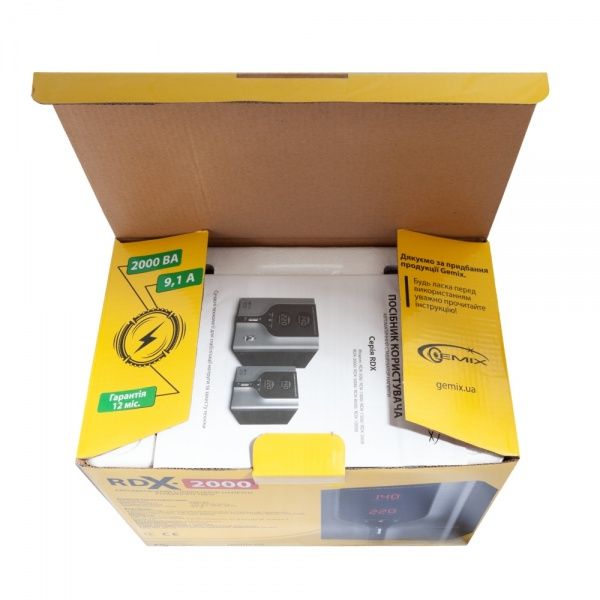 Стабілізатор напруги Gemix RDX-2000