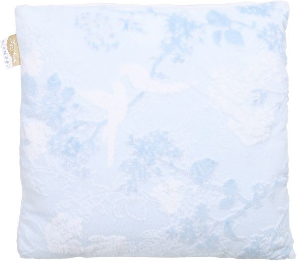 Подушка декоративна Rossignal 45x45 см блакитний із білим La Nuit 