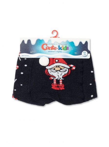 Колготки детские Conte-Kids New Year 555 19С-96/1СП р.62-74 темно-синий 