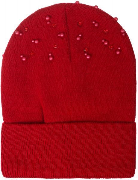 Шапочка детская для девочки Kraft+ арт. 2689 р.50-52 красный 