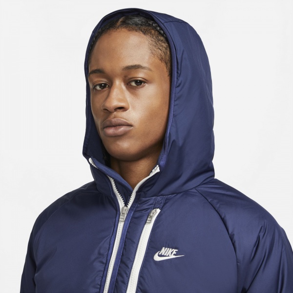 Куртка Nike M NSW TF RPL LEGACY HD JKT DD6857-410 р.S темно-синій