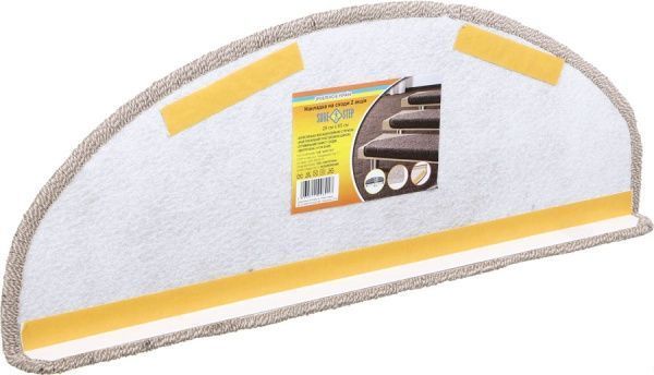 Ковровая накладка на ступень  бежевая 0,28х0,65 м