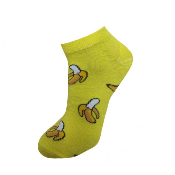 Шкарпетки жіночі Молли Банан р.23 жовтий 1 шт.