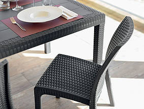 Стул пластиковый Bica Verona серый 