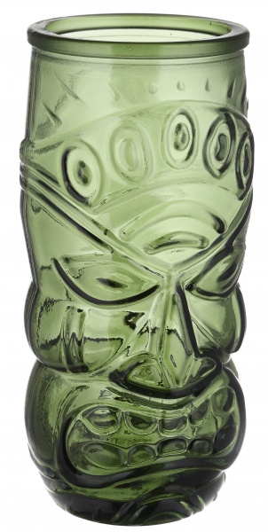 Стакан высокий Tiki зеленая 550 мл 1 шт. San Miguel 