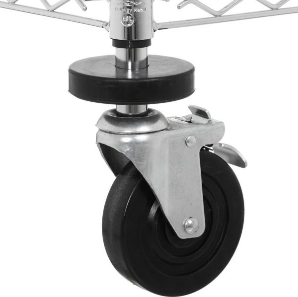 Візок виробничий металевий на 3 полиці 840x900x450 мм 