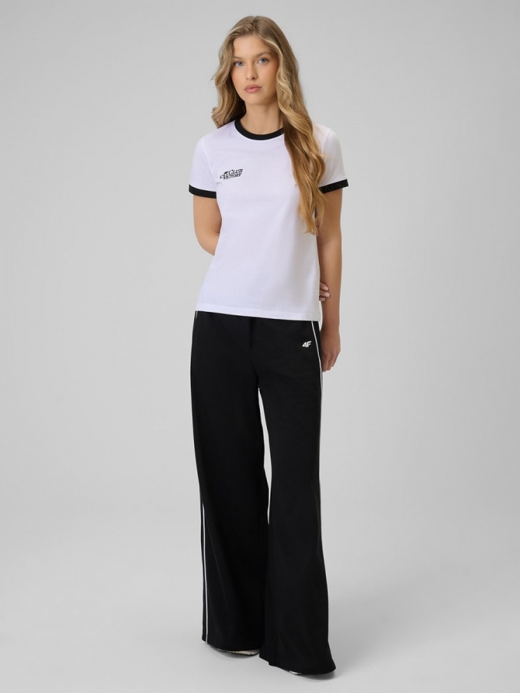 Футболка 4F 4FWSS26TTSHF2725-10S р.XS белый