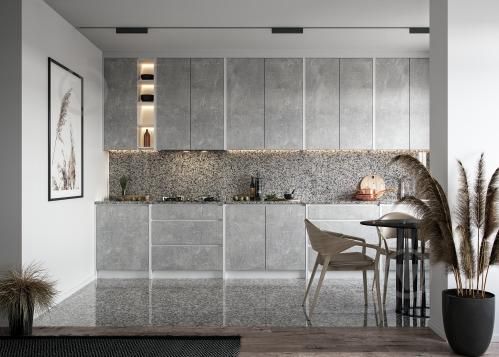 Шкаф верхний МС Идея Лофт В 50/105/31,6 бетон Грейд