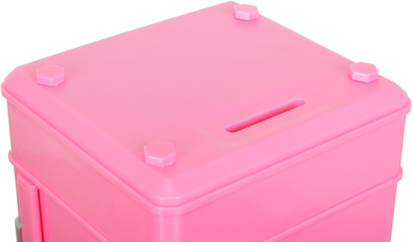 Сейф-скарбничка електронний дитячий стандарт рожевий OTE0648259/pink