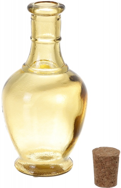 Ваза стеклянная San Miguel ANDALUCIA 250 мл желто-золотой 