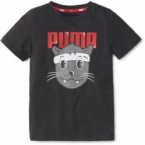 Футболка Puma LIL PUMA Tee 58924801 р.104 чорний