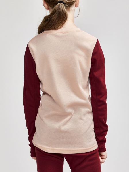 Комплект термобелья Craft CORE WARM BASELAYER SET JR 1909712-718488 р.134/140 красный