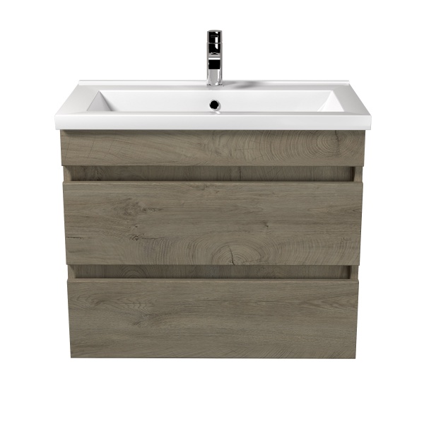 Тумба подвесная ScandiSPA Wood 70-A c умывальником Cosmopolitan 70