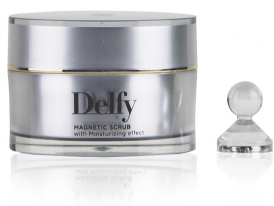 Скраб для лица Delfy с магнитными частицами 50 мл