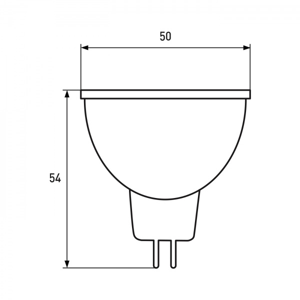 Лампа светодиодная Eurolamp 11 Вт MR16 матовая GU10 220 В 3000 К LED-SMD-11103(N) 