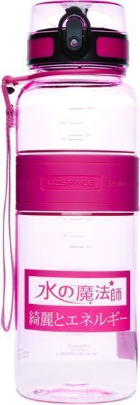 Пляшка 1000 мл Uzspace рожевий 5031 рожев.