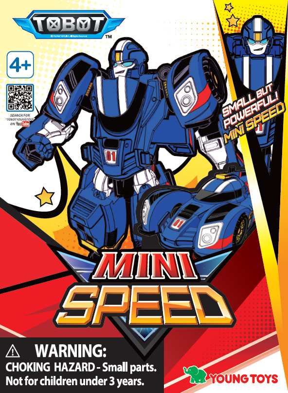 Игрушка-трансформер мини Tobot Спиди НП 301210