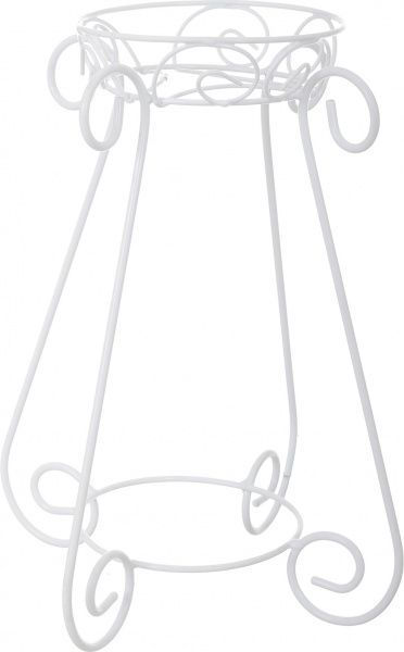 Подставка для цветов Одиночная 450 35 см белый 