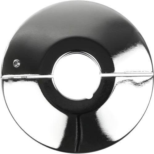 Розетка хромированная разборная металлическая 18 мм