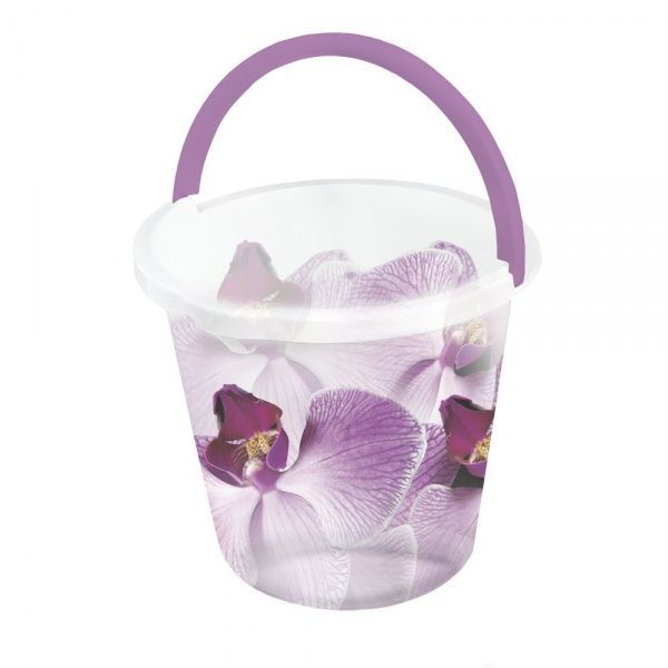 Ведро BranQ Орхидея 290х270х290 мм 10 л 