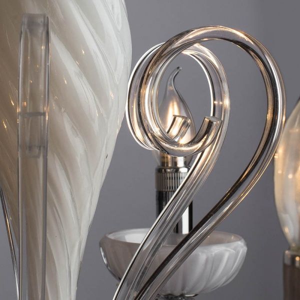 Люстра подвесная Arte Lamp OdettaA7195LM-5WH 5x40 Вт E14 белый 