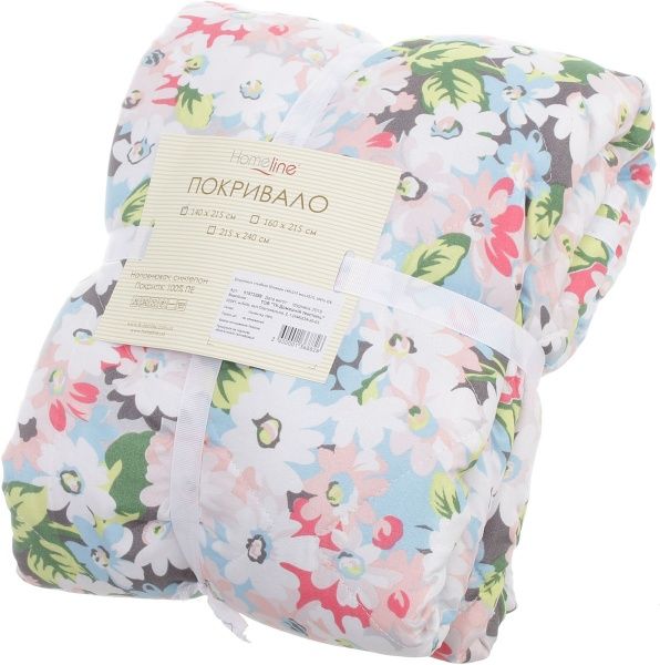 Покрывало стеганое Пэчворк 3315 140x215 см мульти 