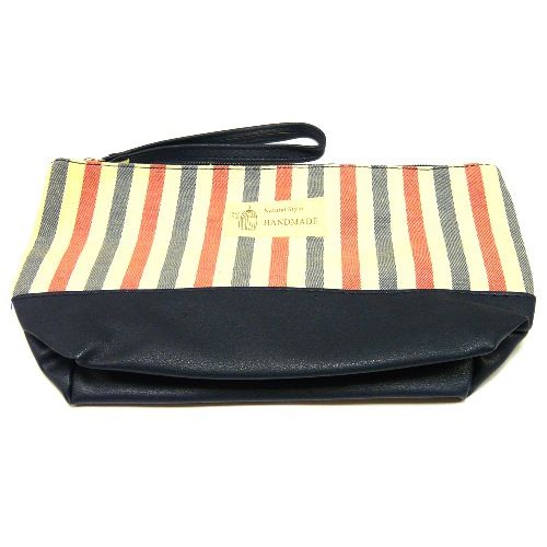 Косметичка Полоска Комбінована 1 шт. червоно-синій B5108-Dz2-redblue 