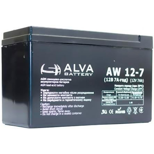 Акумулятор Alva AW12-7