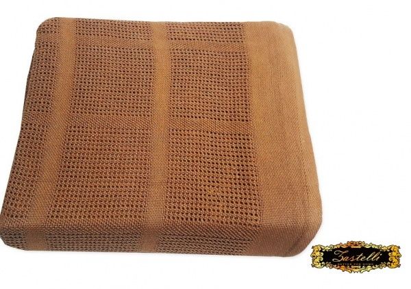 Плед Cotton 150x210 см в ассортименте Ваш Текстиль 