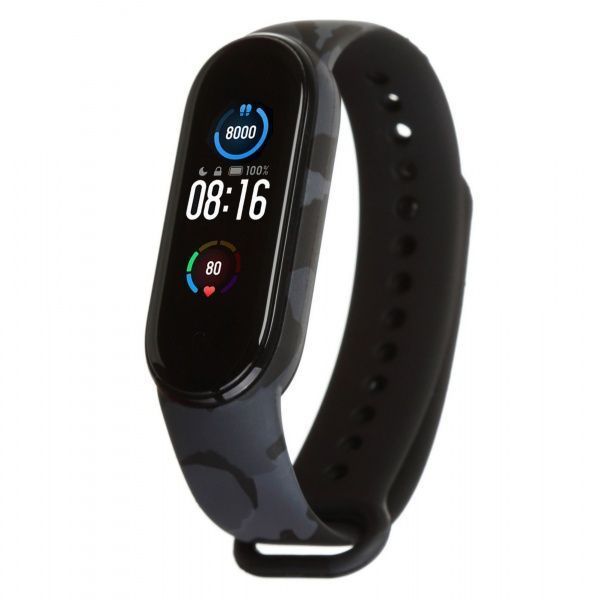 Ремінець для фітнес-браслета Armorstandart для Xiaomi Mi Band 5 Khaki Grey (ARM57017) 57017 