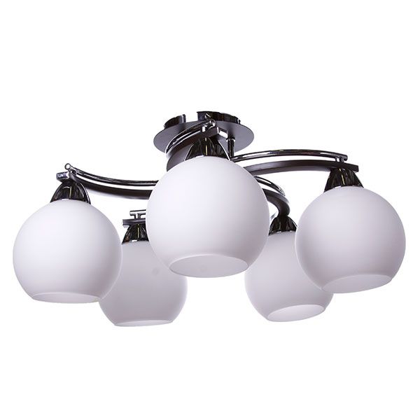 Люстра потолочная Victoria Lighting 5xE27 хром Sirius/PL5 